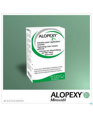 Alopexy 2 % liquid fl pipette/spray 1x60ml