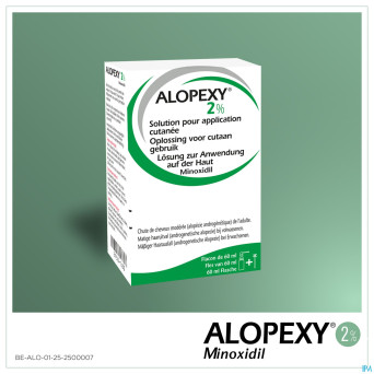 Alopexy 2 % liquid fl pipette/spray 1x60ml