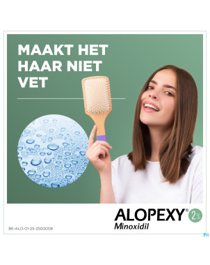 Alopexy 2 % liquid fl pipette/spray 3x60ml