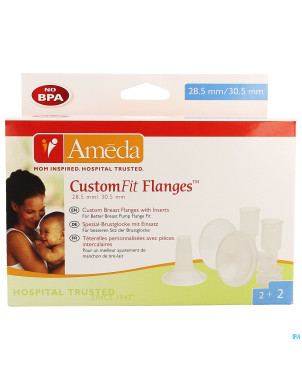 Ameda custom fit flanges 30,5mm-28,5mm  2
