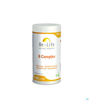 B complex vitamin be life caps 180