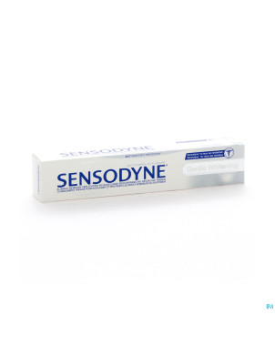 Sensodyne gentle whitening dentifrice    75ml