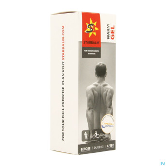 Star balm warm gel    tube 100ml