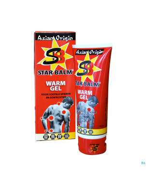 Star balm warm gel    tube 100ml