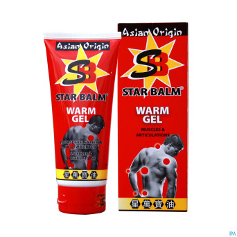 Star balm warm gel    tube 100ml