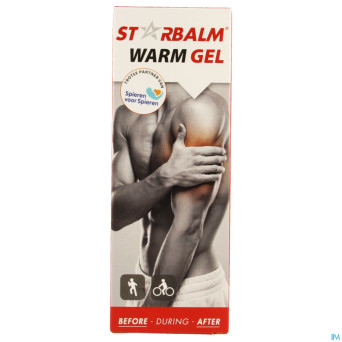 Star balm warm gel    tube 100ml