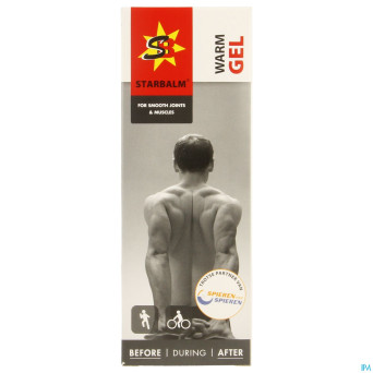 Star balm warm gel    tube 100ml