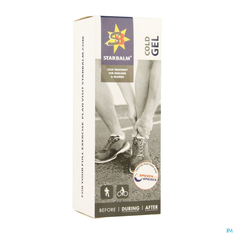 Star balm cold gel    tube 100ml