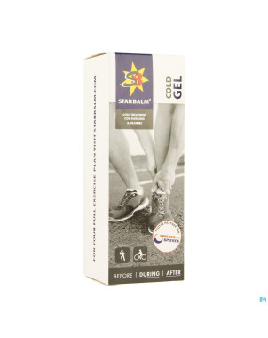 Star balm cold gel    tube 100ml