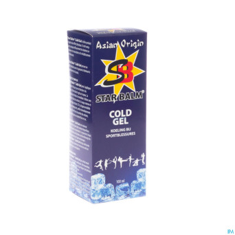 Star balm cold gel    tube 100ml
