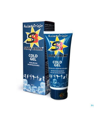 Star balm cold gel    tube 100ml