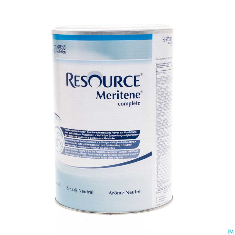Resource meritene complete pdr 1300g
