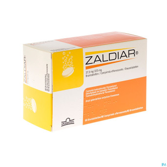 Zaldiar 37,5mg/325mg comp. efferv 60