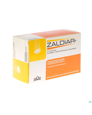 Zaldiar 37,5mg/325mg comp. efferv 60