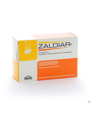 Zaldiar 37,5mg/325mg comp. efferv 60