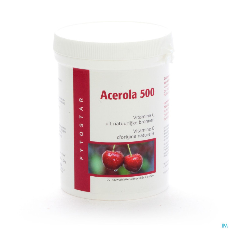 Fytostar acerola 500    tabl 70