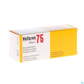 Voltaren retard 75 impexeco comp 60 x 75 mg pip