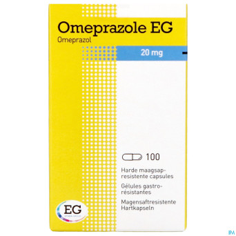 Omeprazol eg 20 mg pi pharma caps 100x20mg pip
