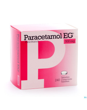 Paracetamol eg comp 240 x 500 mg