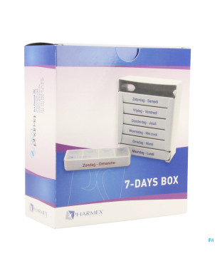 Pharmex pillbox 7 jours cfr 3114691
