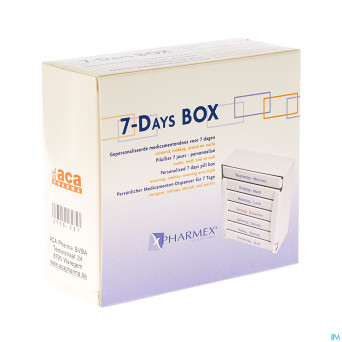 Pharmex pillbox 7 jours cfr 3114691