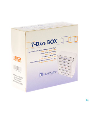 Pharmex pillbox 7 jours cfr 3114691