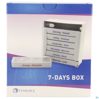 Pharmex pillbox 7 jours cfr 3114691