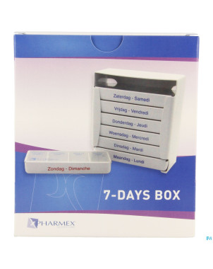Pharmex pillbox 7 jours cfr 3114691