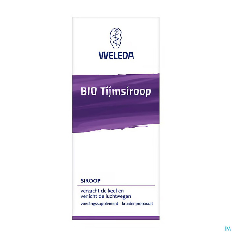 Weleda sirop au thym bio    200ml
