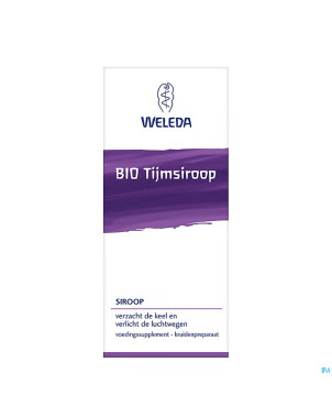 Weleda sirop au thym bio    200ml