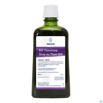 Weleda sirop au thym bio    200ml