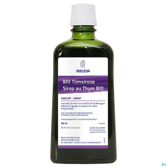 Weleda sirop au thym bio    200ml