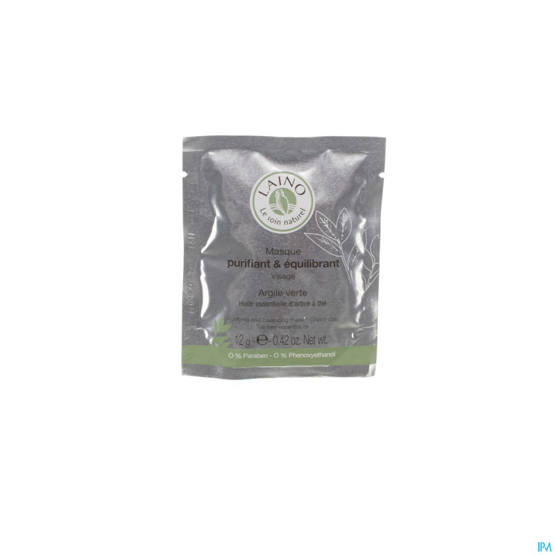 Laino masque visage purifiant equilibrant gel 12g