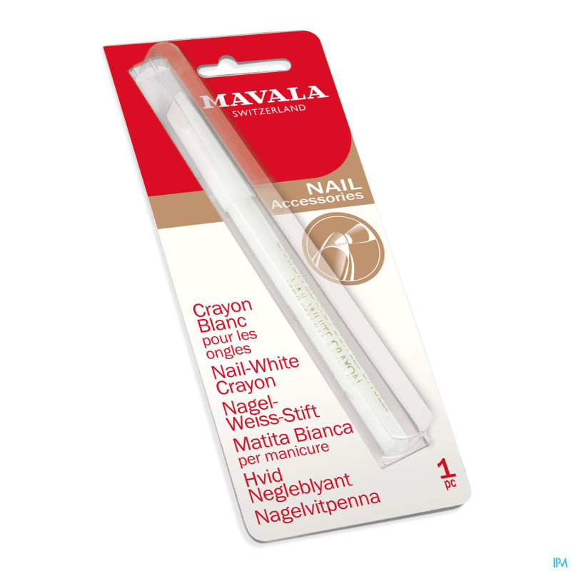 Mavala ongles crayon blanc