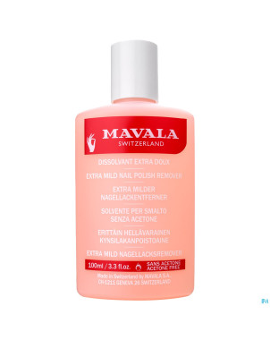 Mavala ongles dissolvant extra doux 100ml