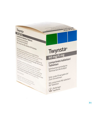 Twynsta 40 mg/ 5 mg comp 98 x 40 mg