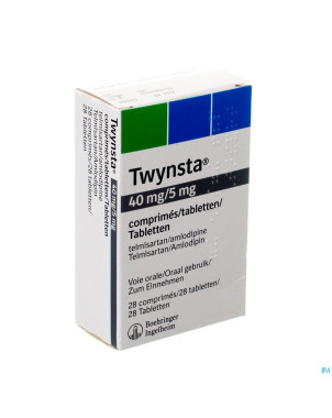 Twynsta 40 mg/ 5 mg comp 28 x 40 mg