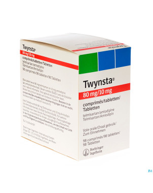 Twynsta 80 mg/10 mg comp 98 x 80 mg