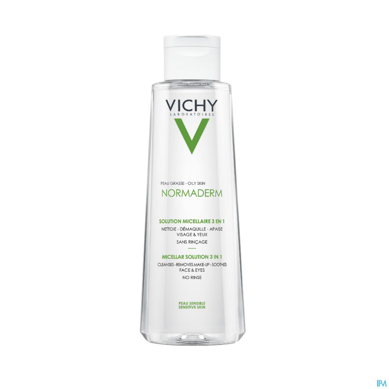 Vichy normaderm sol micellaire p sens-p.imp. 200ml