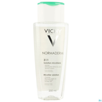 Vichy normaderm sol micellaire p sens-p.imp. 200ml
