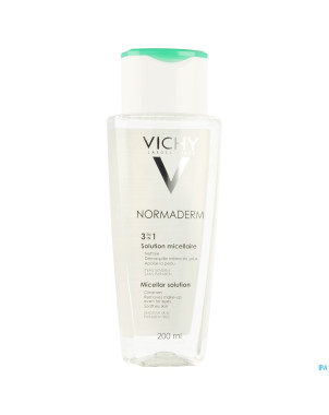Vichy normaderm sol micellaire p sens-p.imp. 200ml