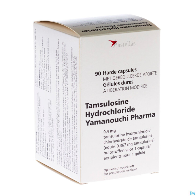 Tamsulosine astellas pi pharma caps  90x0,4mg pip