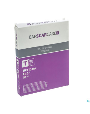 Bap scar care t pans fin transp  10x15cm 10 601015