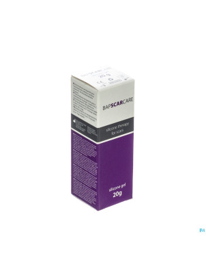 Bap scar care gel silicone transp n/gras tube 20g