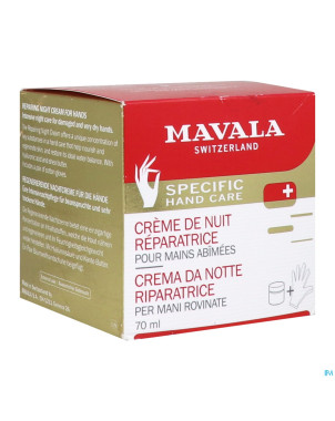Mavala mains creme nuit reparatrice 75ml