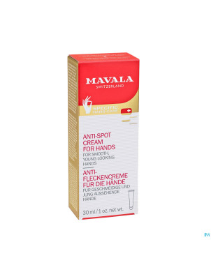 Mavala mains creme anti taches 30ml
