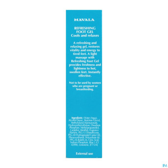 Mavala pieds gel defatigant 75ml