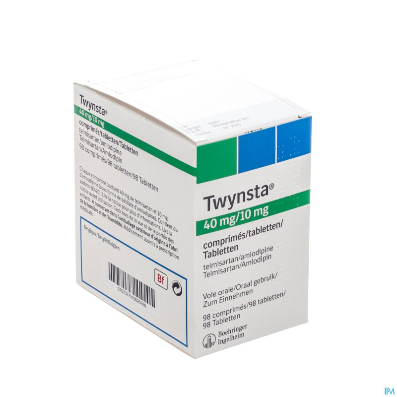 Twynsta 40 mg/10 mg comp 98 x 40 mg