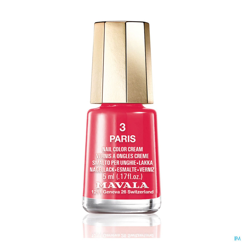 Mavala vao mini color 03 paris  5ml