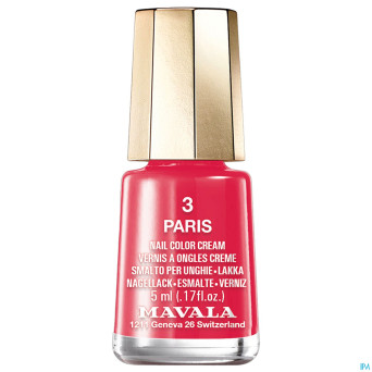 Mavala vao mini color 03 paris  5ml